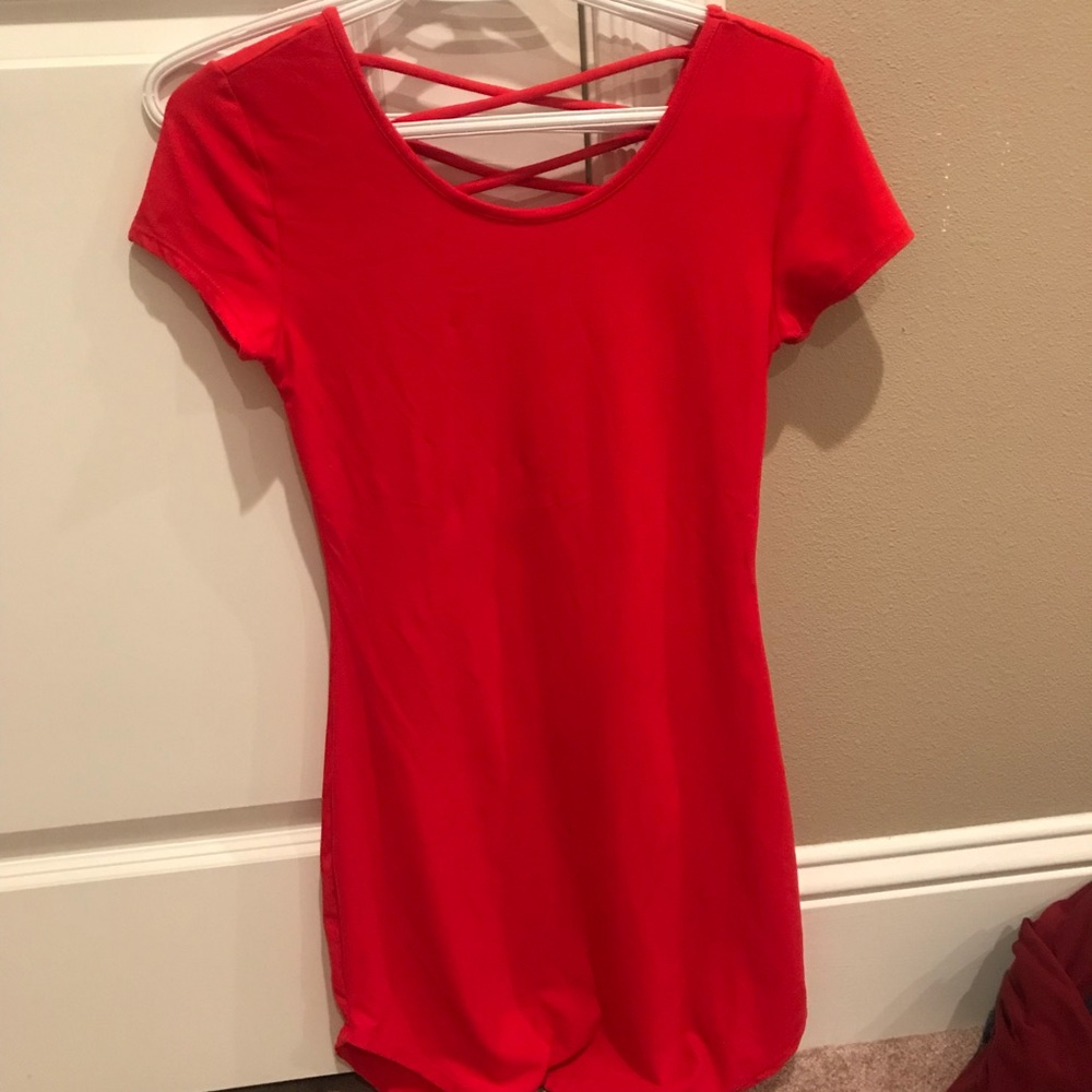 Strappy T shirt dress 💖